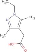 2-(1-Ethyl-3,5-dimethyl-1H-pyrazol-4-yl)acetic acid