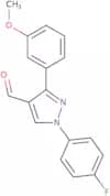1-(4-Fluorophenyl)-3-(3-methoxyphenyl)-1H-pyrazole-4-carbaldehyde
