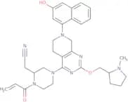 (2S)-1-(1-Oxo-2-propen-1-yl)-4-[5,6,7,8-tetrahydro-7-(3-hydroxy-1-naphthalenyl)-2-[[(2S)-1-methyl-…
