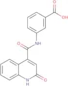 3-(2-Oxo-1,2-dihydroquinoline-4-amido)benzoic acid