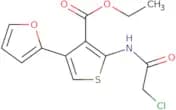 Ethyl 2-(2-chloroacetamido)-4-(furan-2-yl)thiophene-3-carboxylate