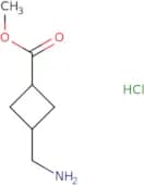 Methyl cis-3-(aminomethyl)cyclobutane-1-carboxylate hydrochloride