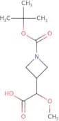 2-{1-[(tert-Butoxy)carbonyl]azetidin-3-yl}-2-methoxyacetic acid