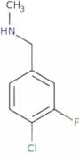 [(4-Chloro-3-fluorophenyl)methyl](methyl)amine