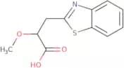 3-(1,3-Benzothiazol-2-yl)-2-methoxypropanoic acid