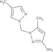 5-Methyl-1-[(4-methyl-1H-pyrazol-1-yl)methyl]-1H-pyrazol-3-amine