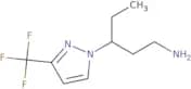 3-[3-(Trifluoromethyl)-1H-pyrazol-1-yl]pentan-1-amine