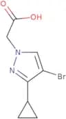 2-(4-Bromo-3-cyclopropyl-1H-pyrazol-1-yl)acetic acid