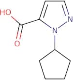 1-Cyclopentyl-1H-pyrazole-5-carboxylic acid