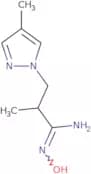 N'-Hydroxy-2-methyl-3-(4-methyl-1H-pyrazol-1-yl)propanimidamide