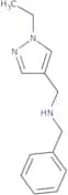 Benzyl[(1-ethyl-1H-pyrazol-4-yl)methyl]amine