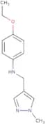 4-Ethoxy-N-[(1-methyl-1H-pyrazol-4-yl)methyl]aniline