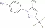 4-[5-Methyl-3-(trifluoromethyl)-1H-pyrazol-1-yl]aniline