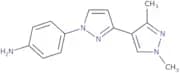 4-[3-(1,3-Dimethyl-1H-pyrazol-4-yl)-1H-pyrazol-1-yl]aniline