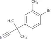 2-(4-Bromo-3-methylphenyl)-2-methylpropanenitrile