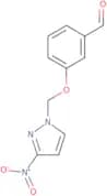 3-[(3-Nitro-1H-pyrazol-1-yl)methoxy]benzaldehyde