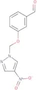 3-[(4-Nitro-1H-pyrazol-1-yl)methoxy]benzaldehyde