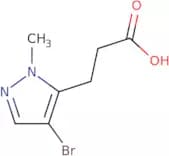 3-(4-Bromo-1-methyl-1H-pyrazol-5-yl)propanoic acid