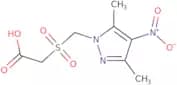 2-[(3,5-Dimethyl-4-nitro-1H-pyrazol-1-yl)methanesulfonyl]acetic acid
