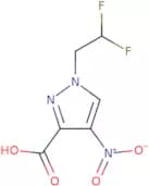 1-(2,2-Difluoroethyl)-4-nitro-1H-pyrazole-3-carboxylic acid
