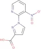 1-(3-Nitropyridin-2-yl)-1H-pyrazole-3-carboxylic acid