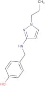 4-{[(1-Propyl-1H-pyrazol-3-yl)amino]methyl}phenol