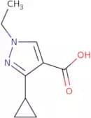 3-Cyclopropyl-1-ethyl-1H-pyrazole-4-carboxylic acid
