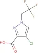 4-Chloro-1-(2,2,2-trifluoroethyl)-1H-pyrazole-3-carboxylic acid
