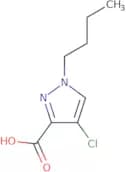 1-Butyl-4-chloro-1H-pyrazole-3-carboxylic acid