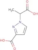 1-(1-Carboxyethyl)-1H-pyrazole-3-carboxylic acid