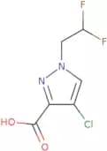 4-Chloro-1-(2,2-difluoroethyl)-1H-pyrazole-3-carboxylic acid