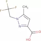 5-Methyl-1-(2,2,2-trifluoroethyl)-1H-pyrazole-3-carboxylic acid