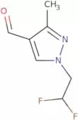 1-(2,2-Difluoroethyl)-3-methyl-1H-pyrazole-4-carbaldehyde