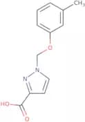 1-(3-Methylphenoxymethyl)-1H-pyrazole-3-carboxylic acid