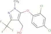 [5-(2,4-Dichlorophenoxy)-1-methyl-3-(trifluoromethyl)-1H-pyrazol-4-yl]methanol