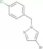 4-Bromo-1-[(4-chlorophenyl)methyl]-1H-pyrazole