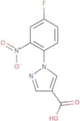 1-(4-Fluoro-2-nitrophenyl)-1H-pyrazole-4-carboxylic acid
