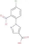 1-(4-Chloro-2-nitrophenyl)-1H-pyrazole-4-carboxylic acid