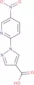1-(5-Nitropyridin-2-yl)-1H-pyrazole-4-carboxylic acid