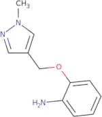 2-[(1-Methyl-1H-pyrazol-4-yl)methoxy]aniline