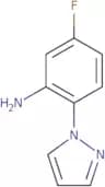 5-Fluoro-2-(1H-pyrazol-1-yl)aniline
