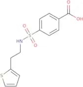 4-{[2-(Thiophen-2-yl)ethyl]sulfamoyl}benzoic acid