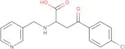4-(4-chlorophenyl)-4-oxo-2-((3-pyridylmethyl)amino)butanoic acid