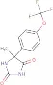 5-Methyl-5-[4-(trifluoromethoxy)phenyl]imidazolidine-2,4-dione