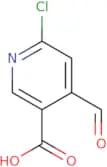 6-chloro-4-formylpyridine-3-carboxylic acid
