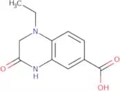 1-Ethyl-3-oxo-1,2,3,4-tetrahydroquinoxaline-6-carboxylic acid