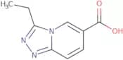 3-Ethyl-[1,2,4]triazolo[4,3-a]pyridine-6-carboxylic acid