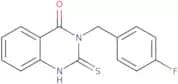 3-[(4-Fluorophenyl)methyl]-2-sulfanyl-3,4-dihydroquinazolin-4-one