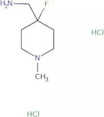 (4-Fluoro-1-methyl-4-piperidyl)methanamine dihydrochloride