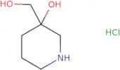 3-(Hydroxymethyl)piperidin-3-ol hydrochloride